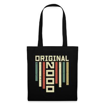 2000 Cadeau Rétro 2000 Cadeau Anniversaire 24 ans - Sac en tissu - noir - Devant