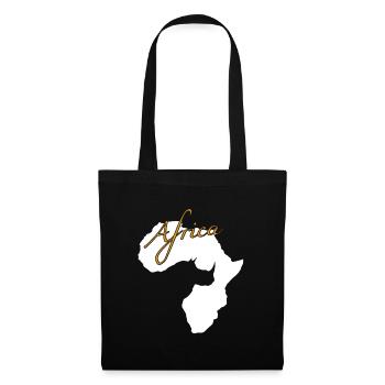 Africa - Stoffbeutel - Schwarz - Vorne