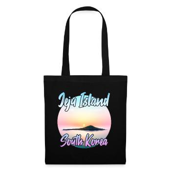 Jeju Island at sunset - Tote Bag - black - Front