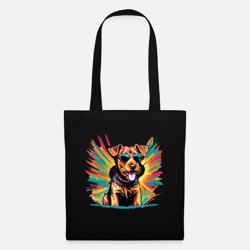 Welsh terrier - Tote Bag - black