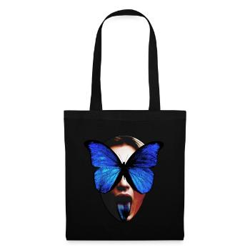Fantaisie - Sac en tissu - noir - Devant