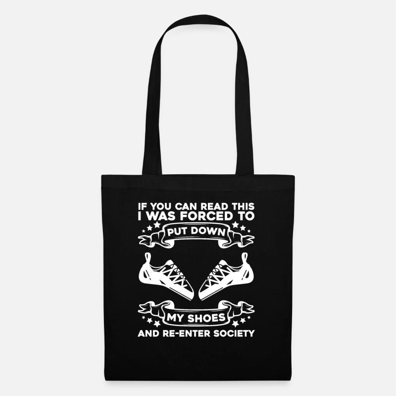 Bouldering - Tote Bag - black