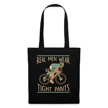 Road Bike Bicycle Road Cyclist Cycling Cyclist - Tote Bag - black - Front