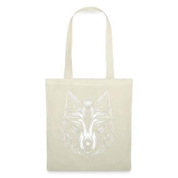 Loup - Sac en tissu - nature - Devant
