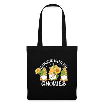 Accrochage avec mes gnomies - Sac en tissu - noir - Devant