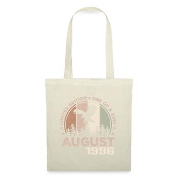 Unvergleichlich seit August 1996, 28-jähriges Jubiläum - Stoffbeutel - Natur - Vorne