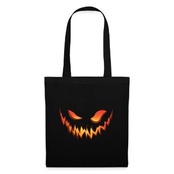 monstre horrible pour la soirée de Halloween - Sac en tissu - noir - Devant