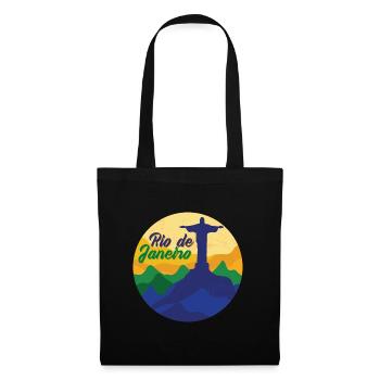 Rio de Janeiro - Sac en tissu - noir - Devant