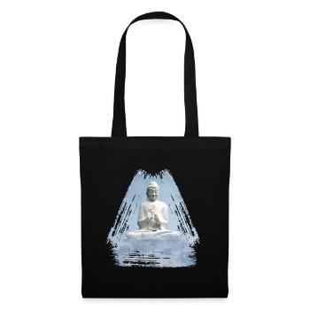 buddha 1 - Sac en tissu - noir - Devant