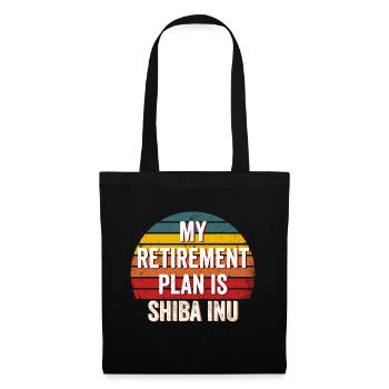 Shiba Inu Token - Shiba inu, Shiba inu crypto - Tote Bag - black - Front