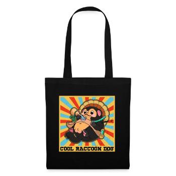 Raccoon Dog Raccoon Dog Enok Japon - Sac en tissu - noir - Devant