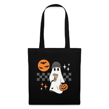 Halloween Ghost Ghost Pumpkin Pumpkin Spice - Tote Bag - black - Front