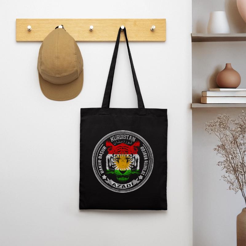 Drapeau du Kurdistan Bakur Bashur Rojava Rojhlt Newroz Sac en tissu