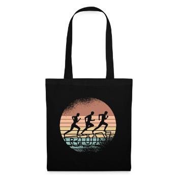 Rise and run - Don de lever et de courir - Sac en tissu - noir - Devant