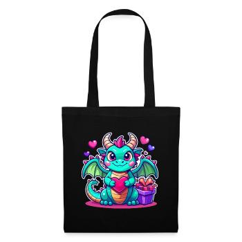 Colorful Dragon - Tote Bag - black - Front