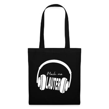 Allumez tous les écouteurs - à l’obscurité - Sac en tissu - noir - Devant
