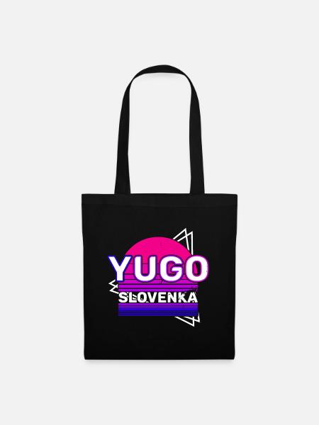 Jugoslavija Yugoslavia Jugo Tito SFRJ Jugoslawien - Stoffbeutel - Schwarz