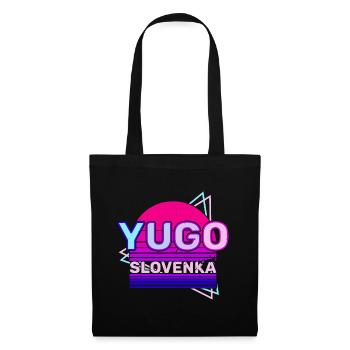 Jugoslavija Yougoslavie Jugo Tito SFRJ Jugoslawien - Sac en tissu - noir - Devant
