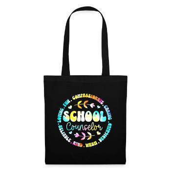 Tie Dye School Board Schulberater - Stoffbeutel - Schwarz - Vorne