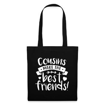 The Best Friends - Sac en tissu - noir - Devant