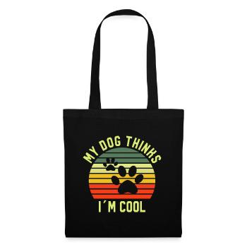 My Dog Things In Cool Dog - Tote Bag - black - Front