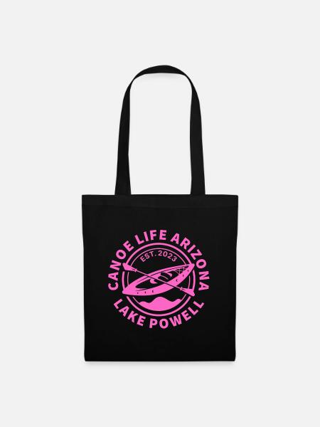 Canoe Life Arizona Design - Stoffbeutel - Schwarz