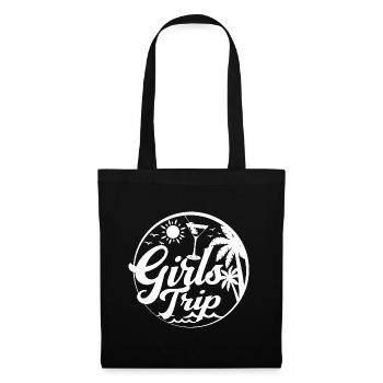 Girls Trip Cool Girls Voyage Week-end Cadeau de vacances - Sac en tissu - noir - Devant
