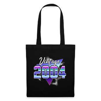 Retro 20th Anniversary 2004 - Tote Bag - black - Front
