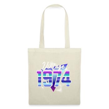 Retro 50th Anniversary 1974 - Tote Bag - nature - Front
