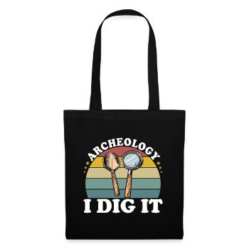 Fan Archaeology Humor Archaeologist - Tote Bag - black - Front