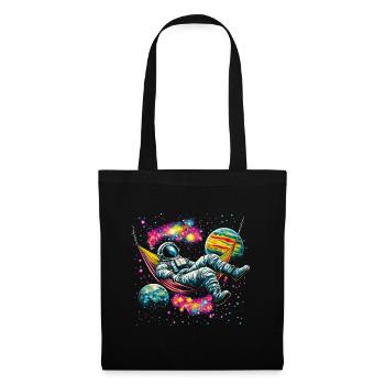 Space Science Astronaut Hammock - Tote Bag - black - Front