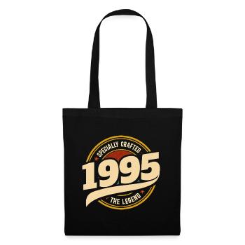 Vintage Year 1995 Legend 30 Years Anniversary - Tote Bag - black - Front