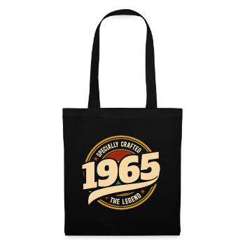 Vintage Year 1965 Legend 60 Years Anniversary - Tote Bag - black - Front