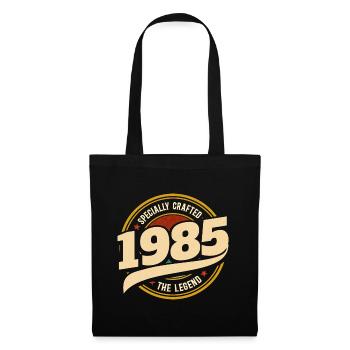 Vintage Year 1985 Legend 40 Years Anniversary - Tote Bag - black - Front