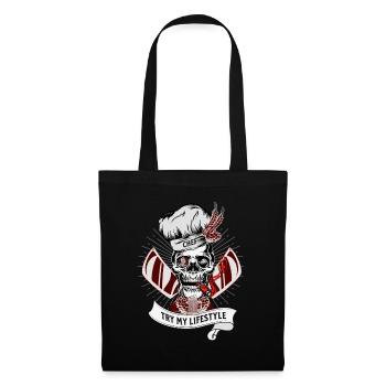 Hopftimist Design, - Stoffbeutel - Schwarz - Vorne