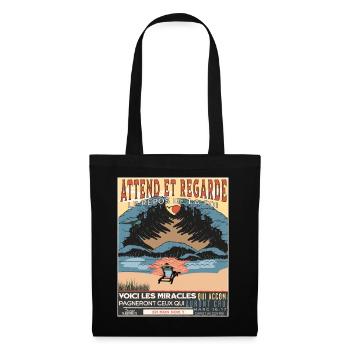 voici les miracles qui accompagneront ceux qui.. - Sac en tissu - noir - Devant