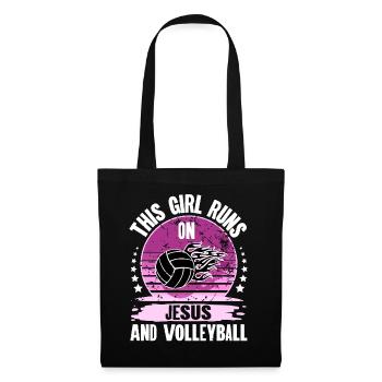 Volleyball - Tote Bag - black - Front