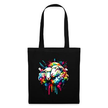 Technicolor Dreams - Neon Sheep - Stoffbeutel - Schwarz - Vorne