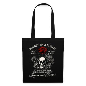 Romeo and Juliet - Shakespeare's quote - Tote Bag - black - Front