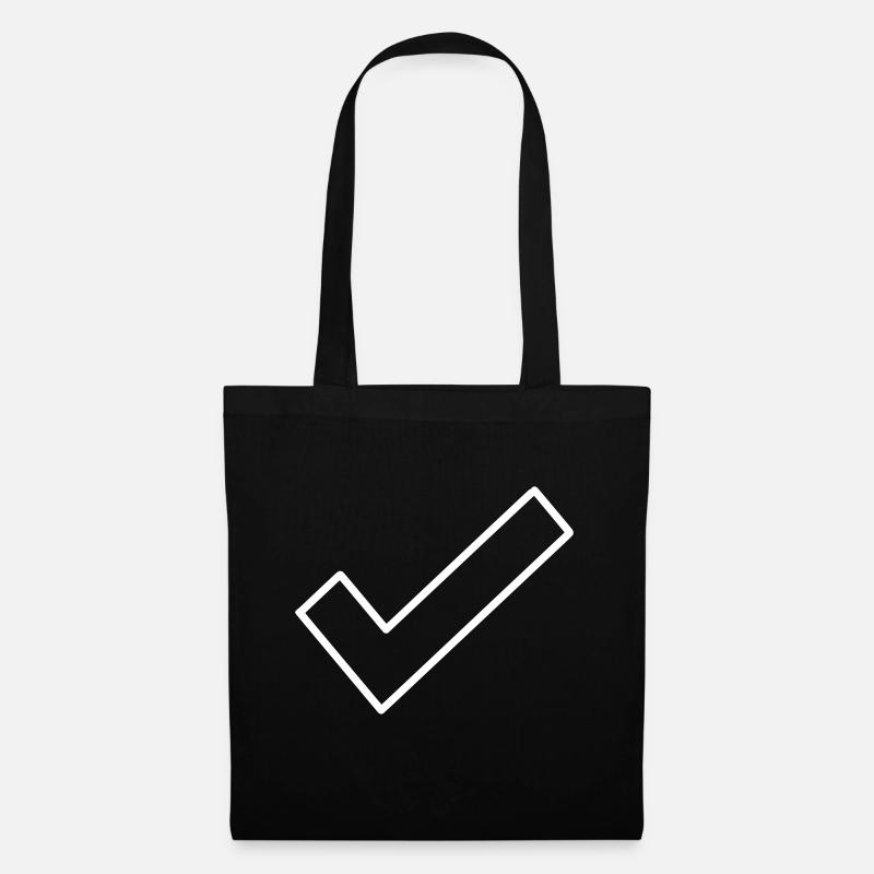 Hook Emoji Sketch Drawing - Tote Bag - black