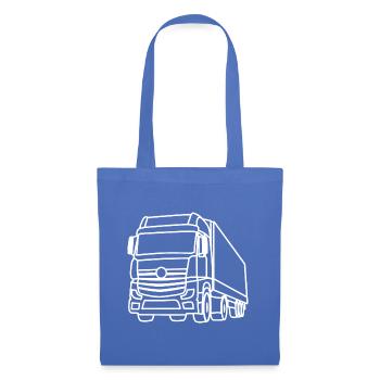 Truck / Truck Front - White Contour - Tote Bag - light blue - Front