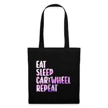 Gymnastics Gift Girl Gymnast - Tote Bag - black - Front