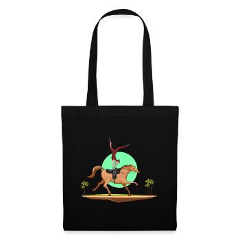 Horse Vaulting - Tote Bag - black - Front