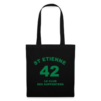 le_club_des_supporters - Sac en tissu - noir - Devant
