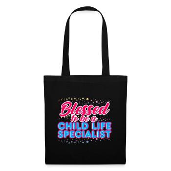 Child Life Specialist Bless To Be - Tote Bag - black - Front
