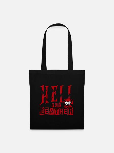 hell for leather - Tote Bag - black