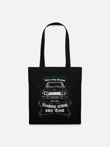 Oldtimer DDR W 353 Retro Tuning Low #lowddr - Stoffbeutel - Schwarz