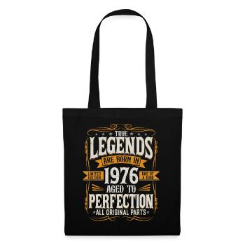 Né en 1976 Legends Cadeau d’anniversaire - Sac en tissu - noir - Devant