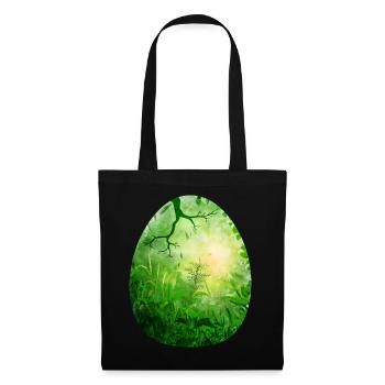 Dragon Egg Green - Tote Bag - black - Front