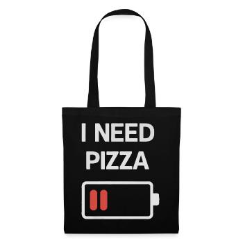 Pizza Italy Fast Food - Tote Bag - black - Front